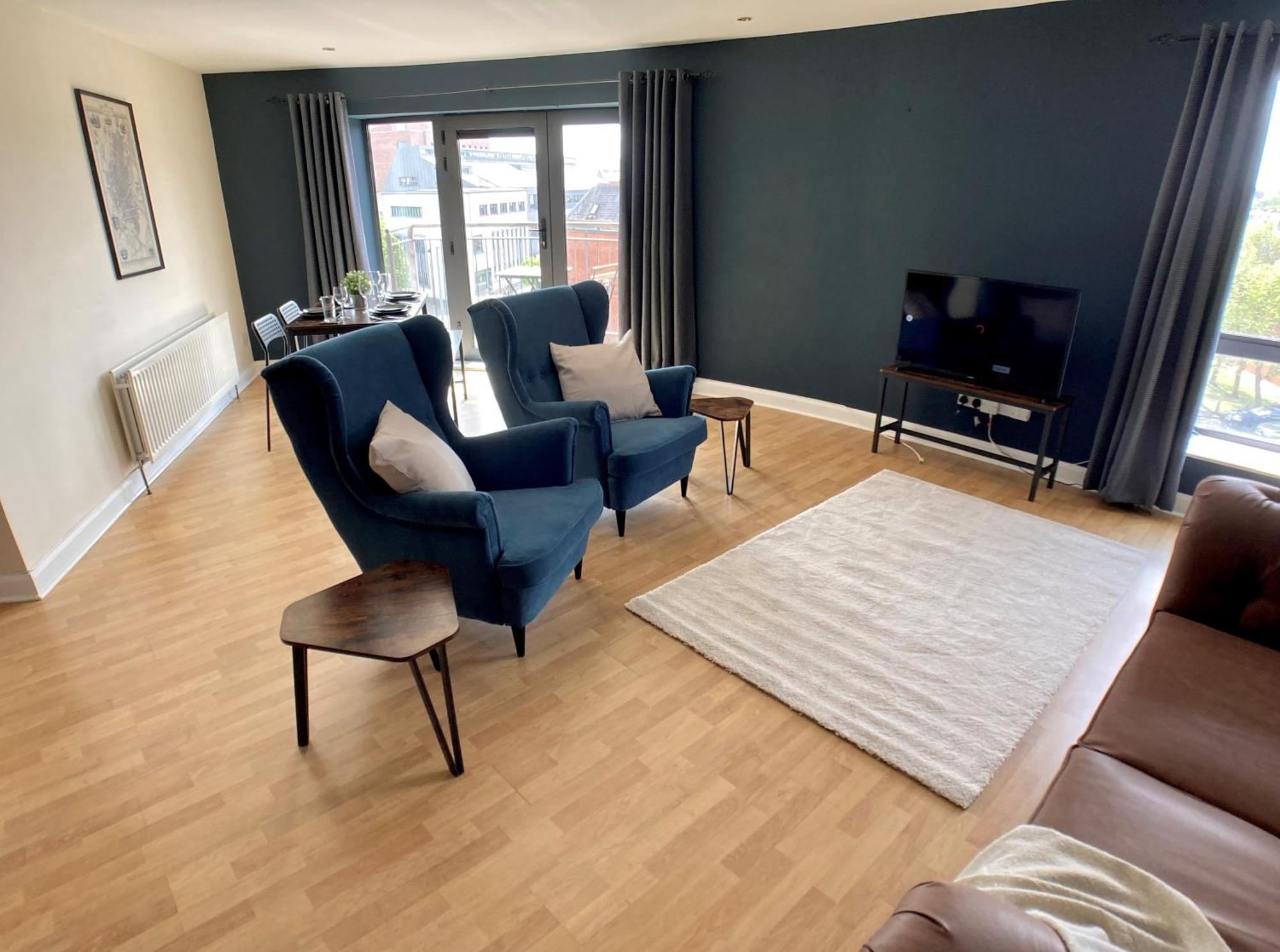 Joy St Apartments Belfast Buitenkant foto